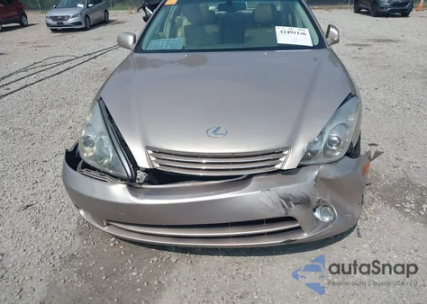 2005 Lexus Es 330 from USA, damaged, VIN JTHBA30G555081509